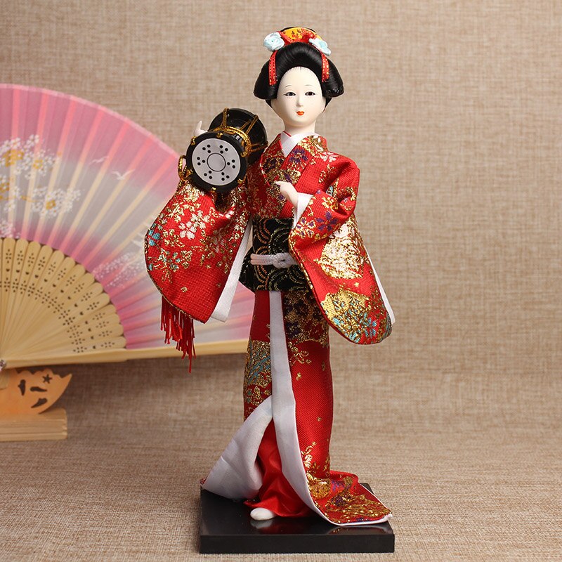 Poupée Traditionnelle Japonaise Unique
