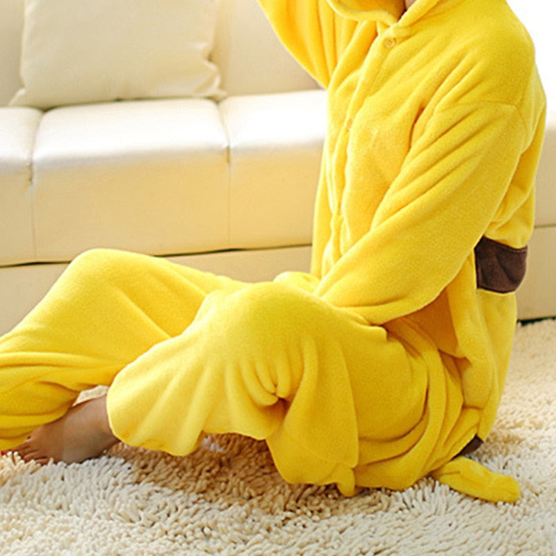 Combinaison Pyjama Pikachu Jaune